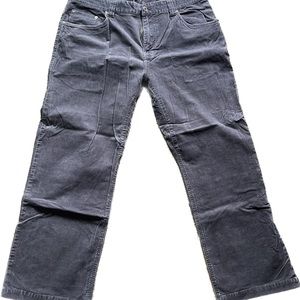 Men’s Grey Corduroy Prana pants